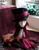 Elegant Gothic Dandy Bias Top Hat & Sash Set*4colors