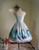 Back View w/o Blouse (Fairy Mint + Light Grey Tulle Ver.)