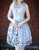Model Show (Pale Blue + Light Grey Chiffon & Beaded Tulle Ver.)
(petticoat: UN00026)