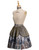 Side View (Light Grey + Golden Silver Illusion Tulle Ver.)
(petticoat: UN00026)