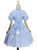 Back View (Sky Blue + White Ver.)
(petticoat: UN00026)