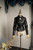 Vetivert, Gothic Fashion Turndown Collar Long Sleeves Spring Autumn Black Faux Leather Cool Locomotive Style Jacket