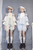 Model Show (Ivory + Sage Green Bow & White + Light Blue Bow Ver.)
(light jacket: CT00318N, blouse: TP00204, shorts: SP00208N)
