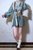 Model Show (Greenish Blue Ver.)
(corset top: Y00058, shirt: TP00213)
*other items in picture, NOT for sale.