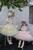 Model Show (Baby Yellow Ver.)
(dress: DR00346S, cuff pieces: P00815)
Model on RIGHT wearing (bonnet: P00813, dress: DR00345S, cuff pieces: P00815)
*other items in picture, NOT for sale.