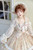 Model Show (Cream + Soft Beige Ver.)
(overdress: DR00352, dress: DR00268N, underskirt: UN00043)
*other items in picture, NOT for sale.