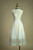 Under the Rose, Elegant Fashion Off-White Semi-Transparent Underskirt Casual Splice Skirt