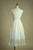 Under the Rose, Elegant Fashion Off-White Semi-Transparent Underskirt Casual Splice Skirt