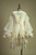 Under the Rose, Classic Lolita Elegent Off-the-Shoulder Long Puffy Sleeves  One-Piece Chic Fashion Semi-Transparent Overdress