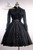 SOLD OUT: Classic Gothic Lolita Corduroy Backless Dress