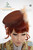 Last Chance: Avant-courier in Renaissance Dandy Lolita Beret Hat,Unisex*3color instant shipping