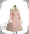 Classic Elegant Lolita Revers Embroidery Antique Embrodiery Yoke Warm Wool Coat&Detached Fur