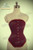 SOLD OUT: Elegant Gothic Lolita Over Bust Steel Boned Cotton Corset