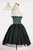 SOLD OUT: Elegant Gothic:High Waist Steel Boned Corset Circular Skirt