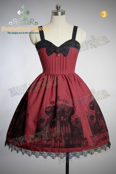 【BAROQUE】ALL OF THE LOVE,ALL OF THE DREA Angel's Heart - Dream of Arcana Normal Waist JSK by Chinese