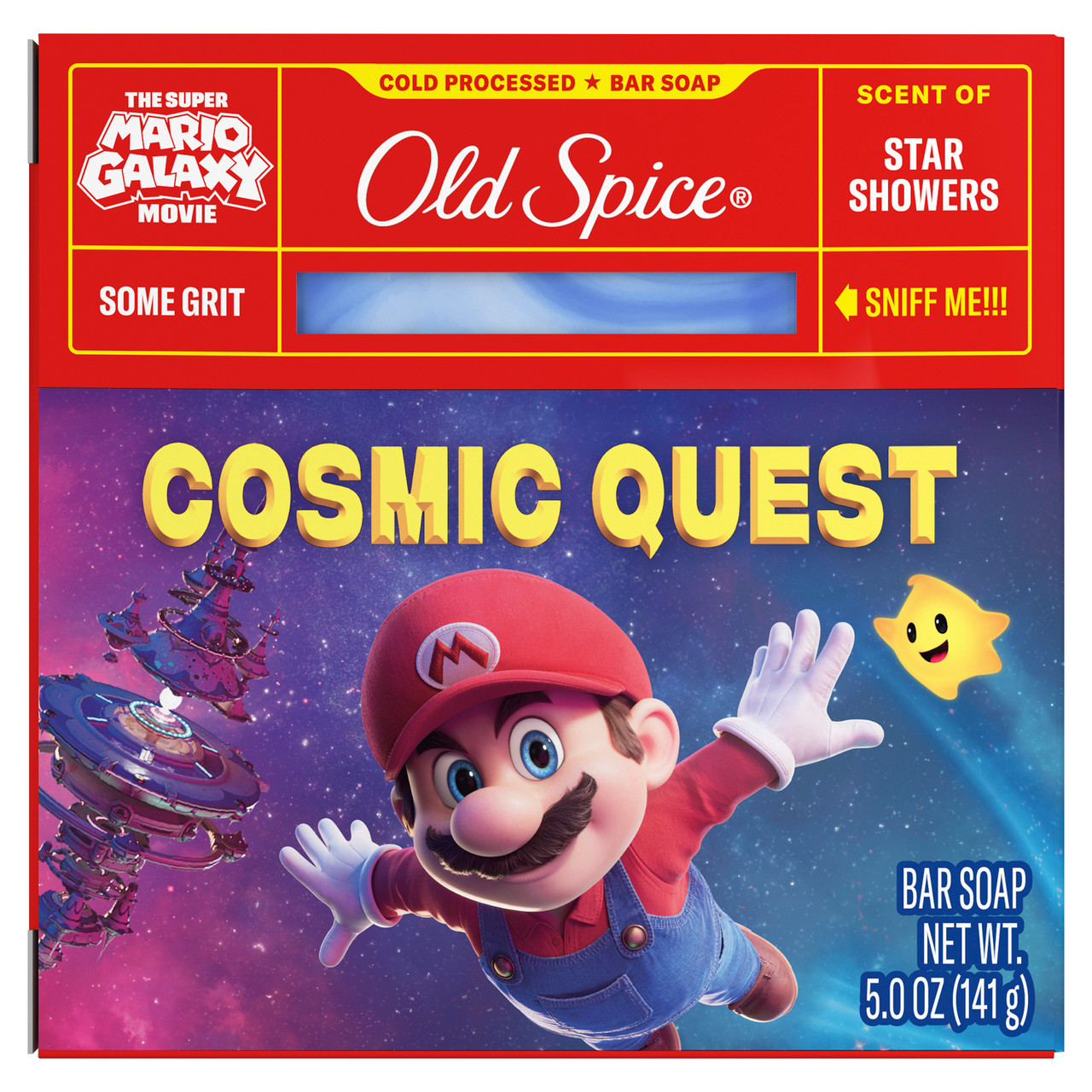 Old Spice Men's Cold Processed Bar Soap, Cosmic Quest, Old Spice x