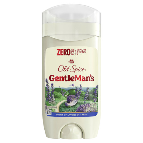 Old Spice GentleMan's Collection Deodorant, Lavender & Mint, 3.0 Oz
Front