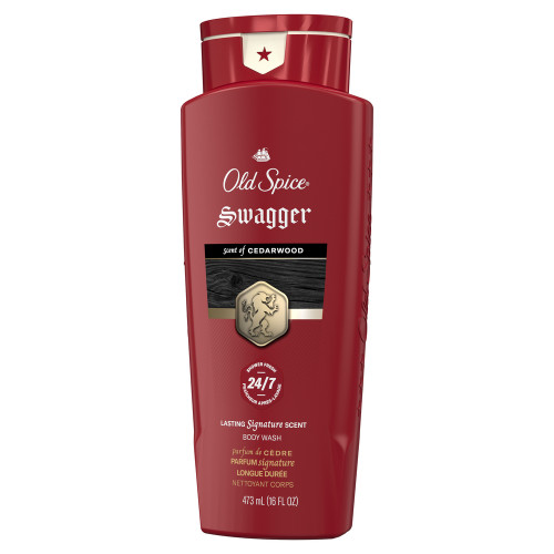 Old Spice Red Collection Body Wash for Men, Swagger Scent, 16oz
front