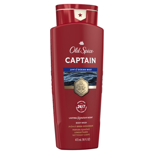 Old Spice Men's Body Wash, Captain Scent, 473ml (16 fl. Oz)
front