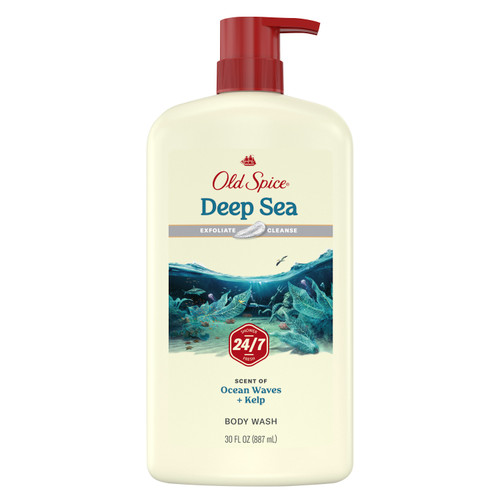Old Spice Men's Body Wash Deep Cleanse with Deep Sea Minerals, 30 Oz
front