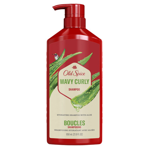 Old Spice Wavy Curly Hair Shampoo for Men, 21.9 Oz
front