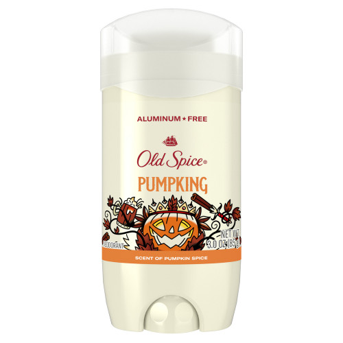 Old Spice Men's Deodorant, Pumpking, Aluminum Free, 3oz front