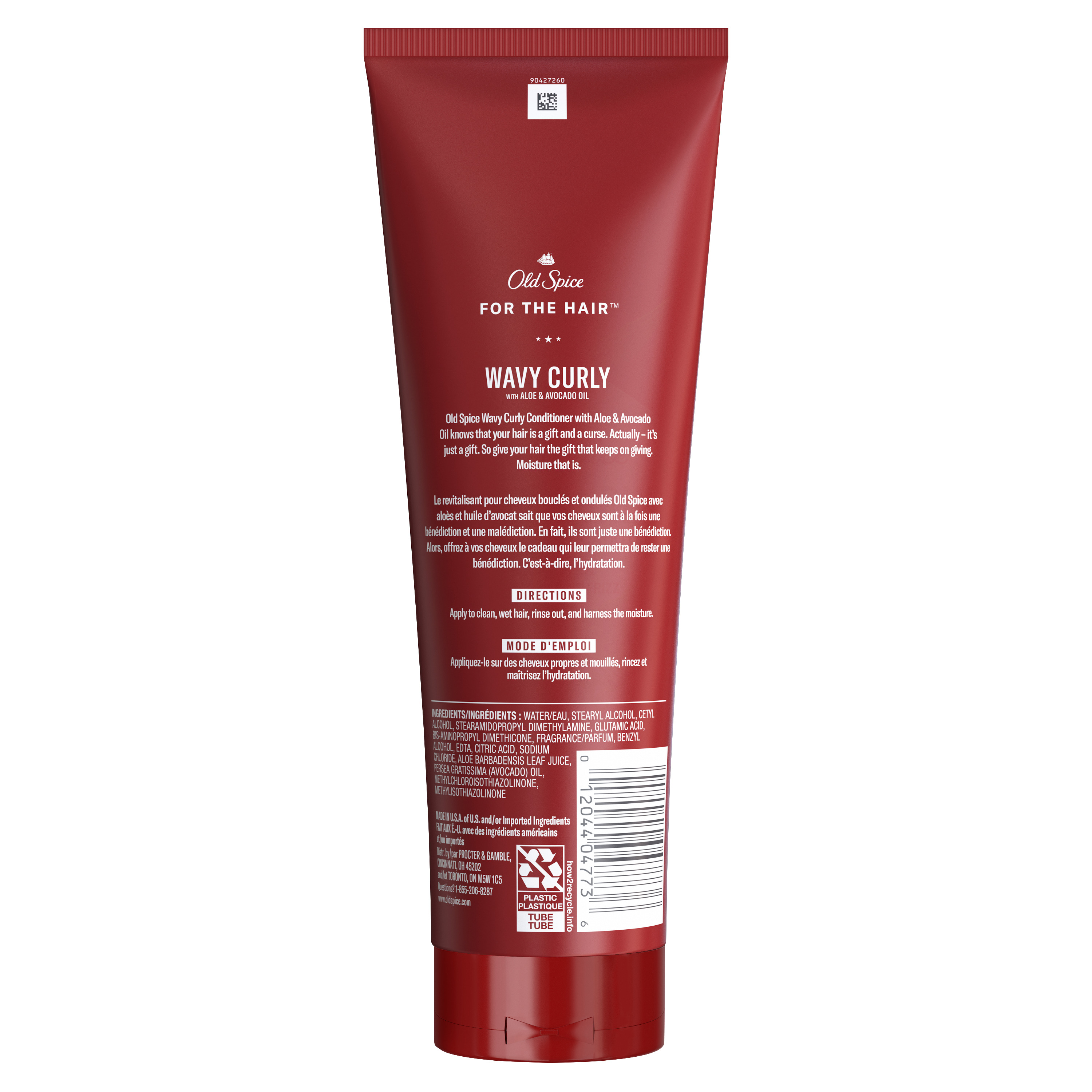 OS Wavy Curly Hair Conditioner, 8 fl Oz
back