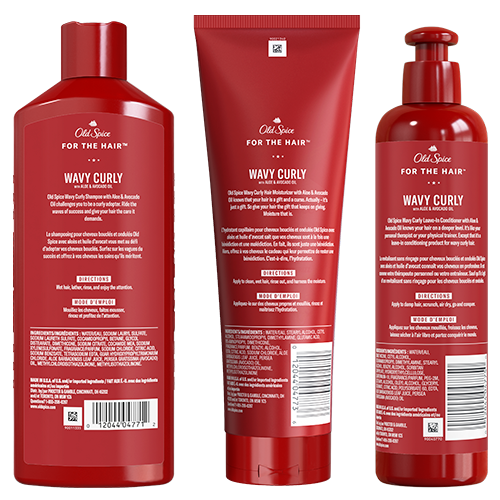 Old Spice Wavy Curly Hair Regimen 7801