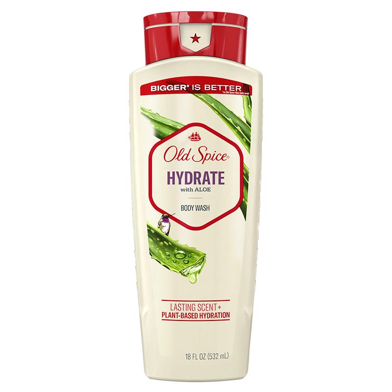 Hydrate with Aloe Body Wash, 18 oz