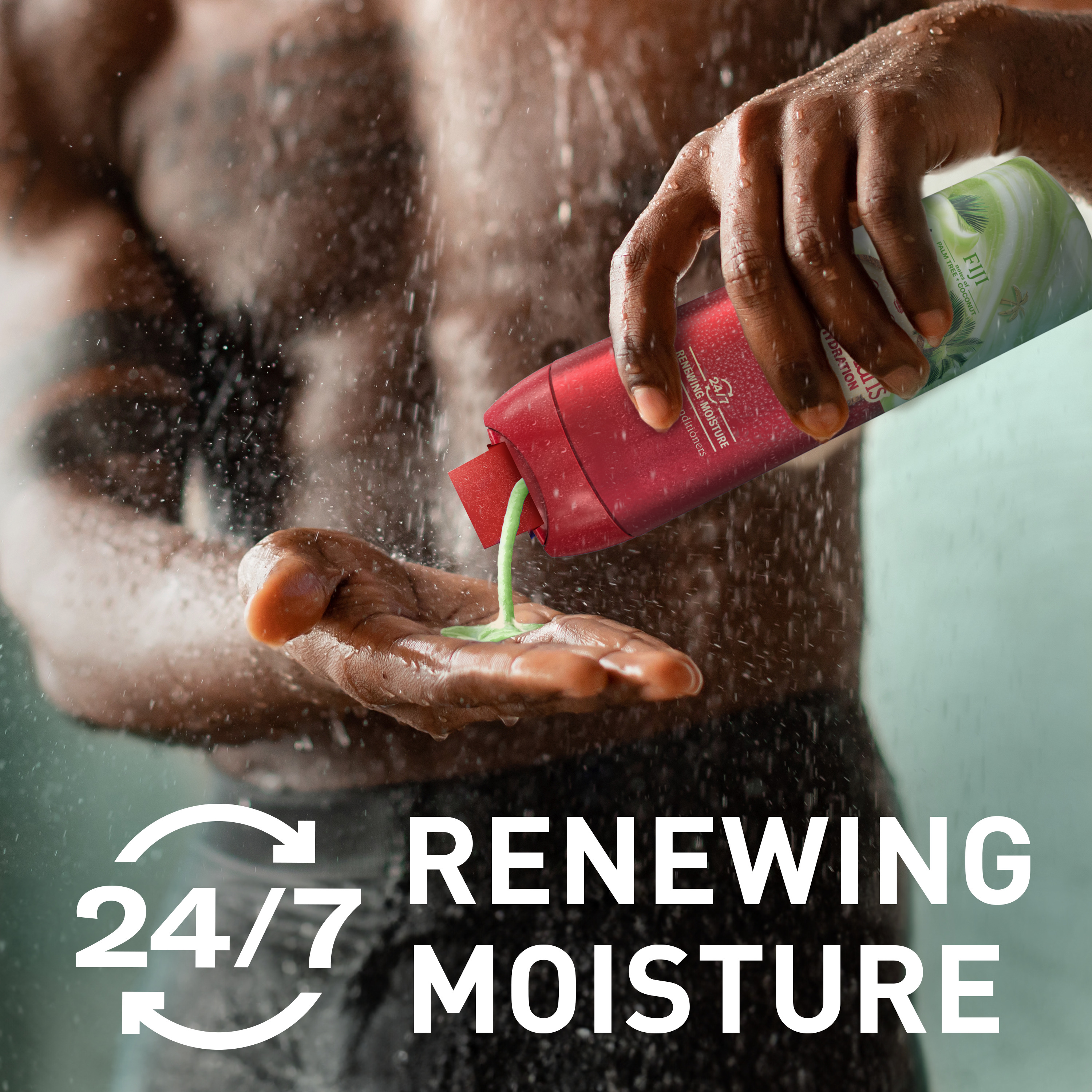 Old Spice Super Hydration Men's Body Wash, Fiji with Palm Tree + Coconut
back