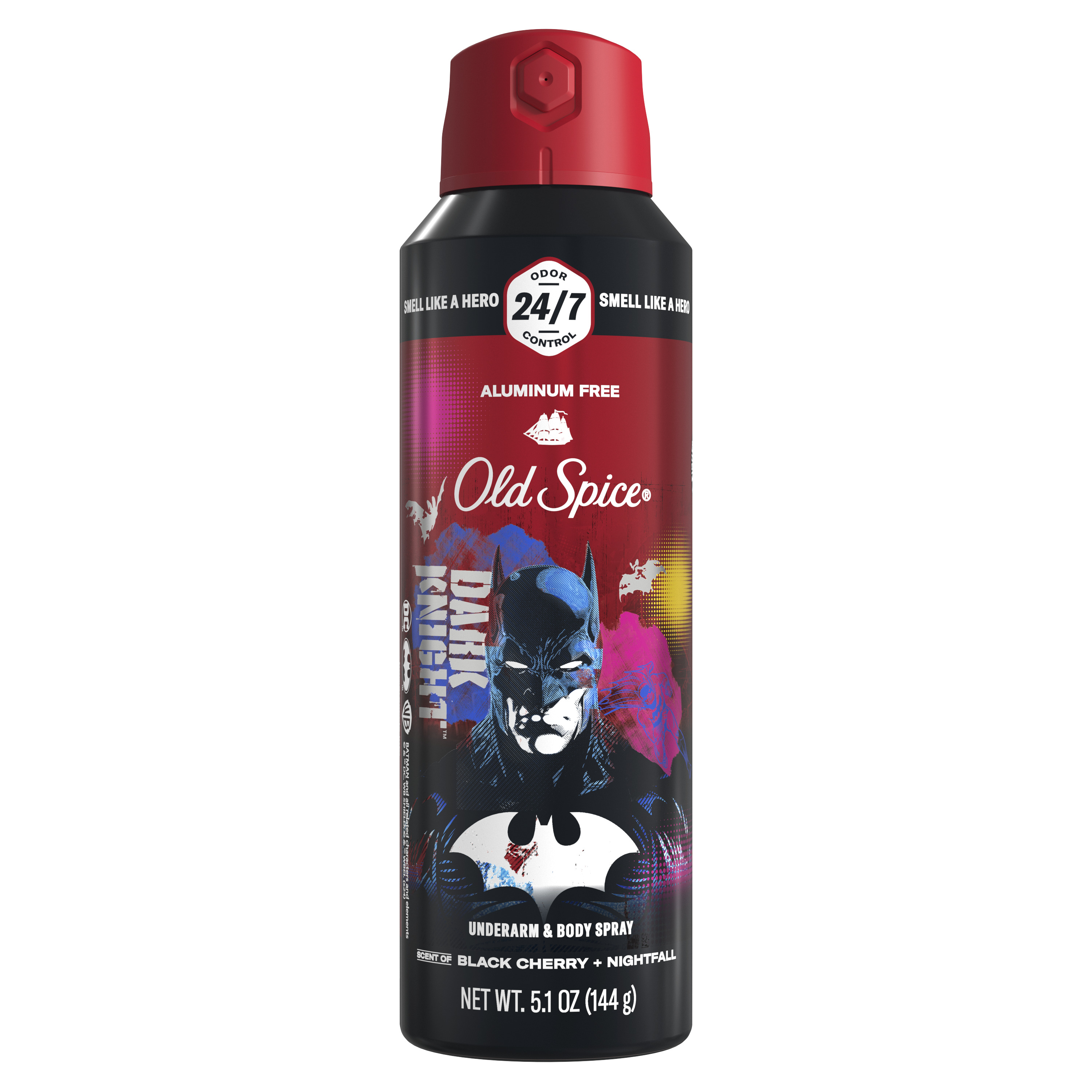Old Spice Body Spray, Captain, 5.1 Oz | Old Spice