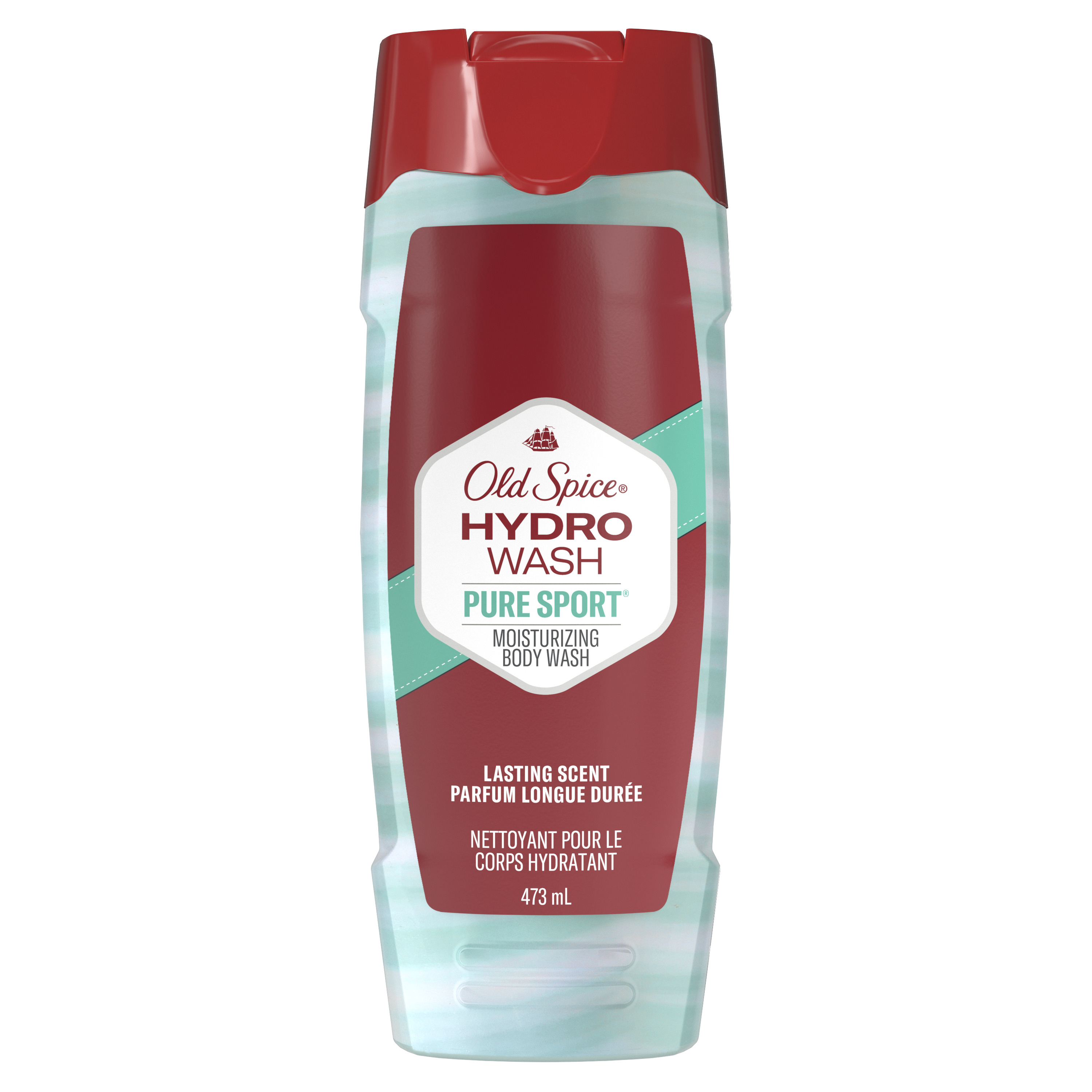 Old Spice Men's Body Wash, Hydro Wash Pure Sport Plus, 16 Oz