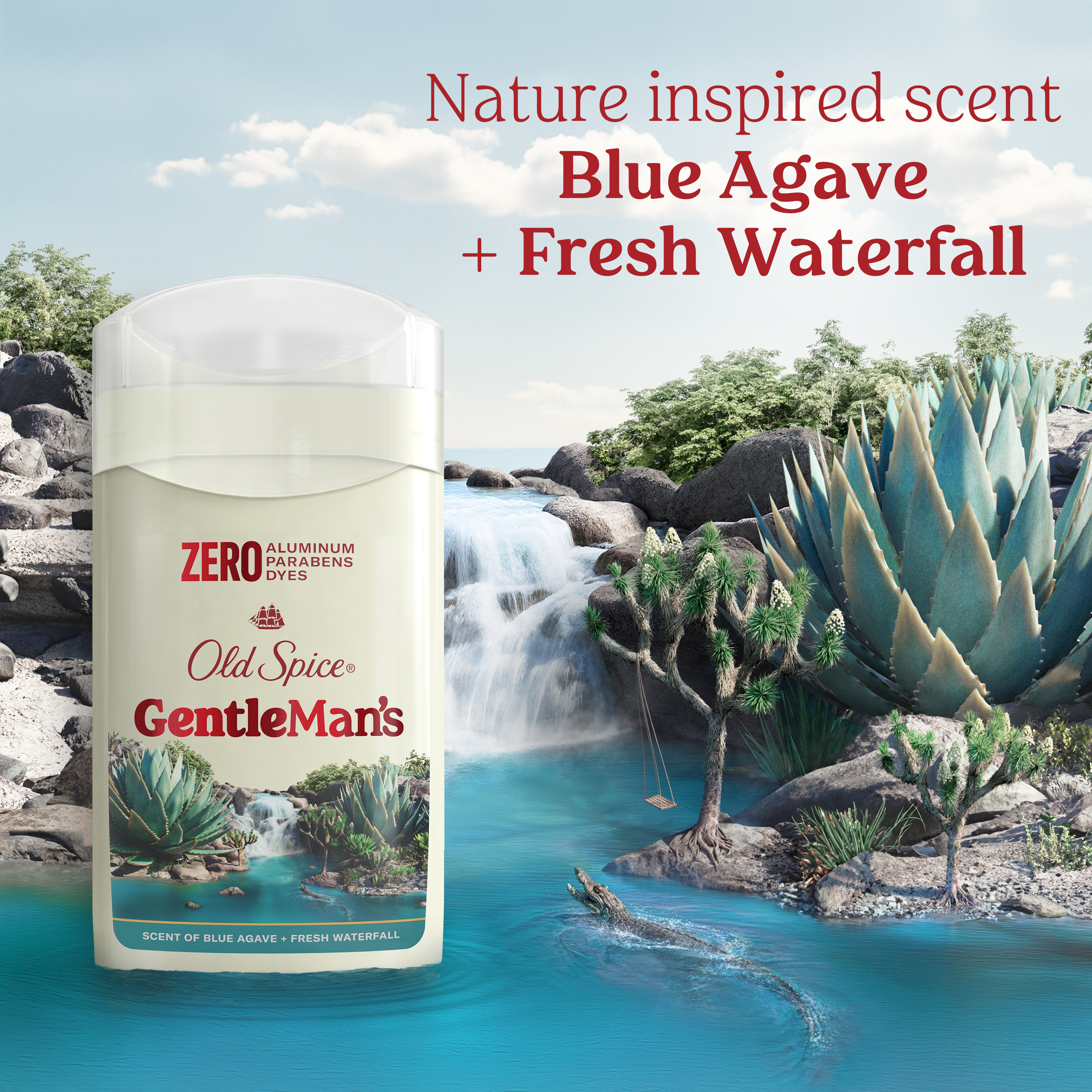 Blue Agave and Fresh Waterfall deodorant
