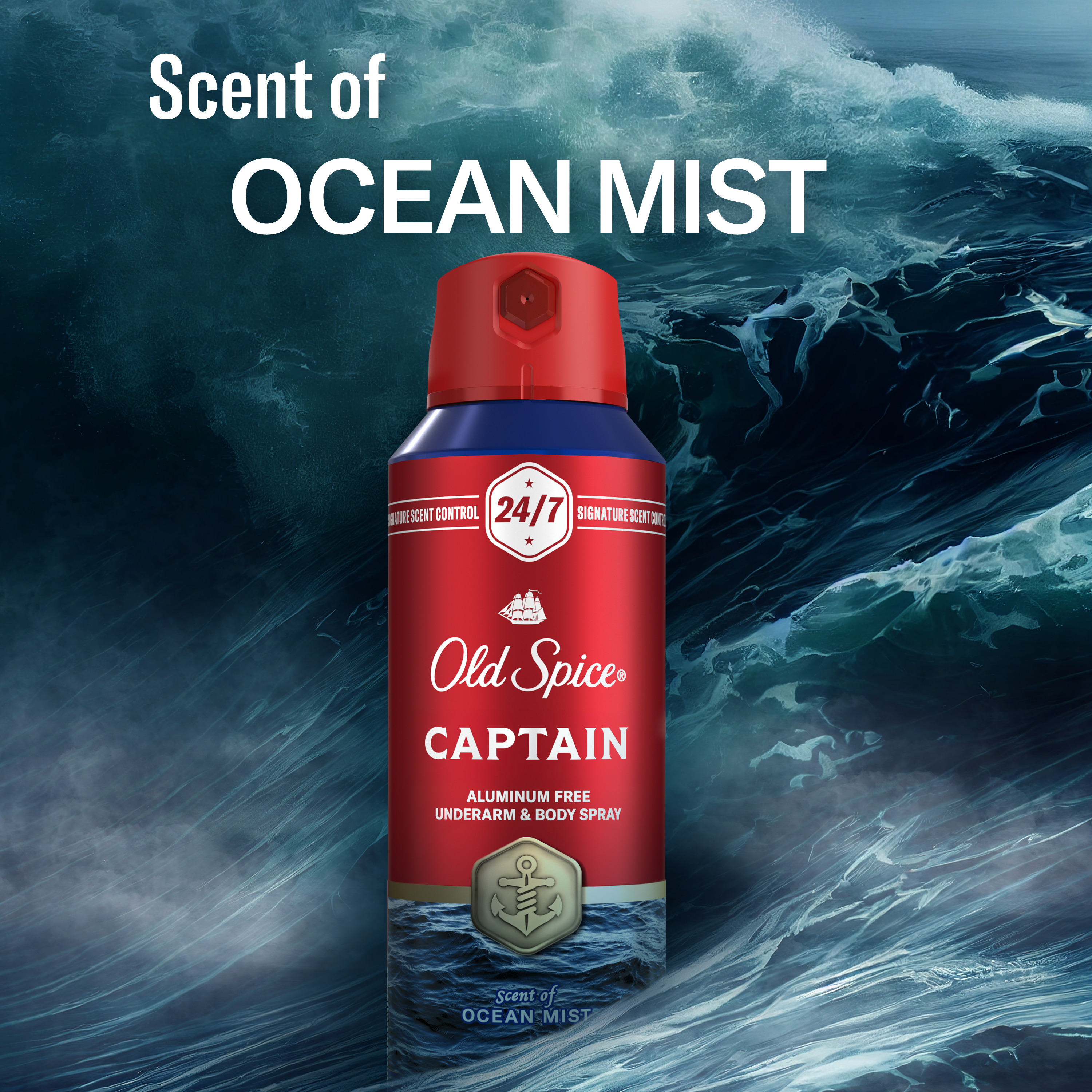 Captain Body Spray