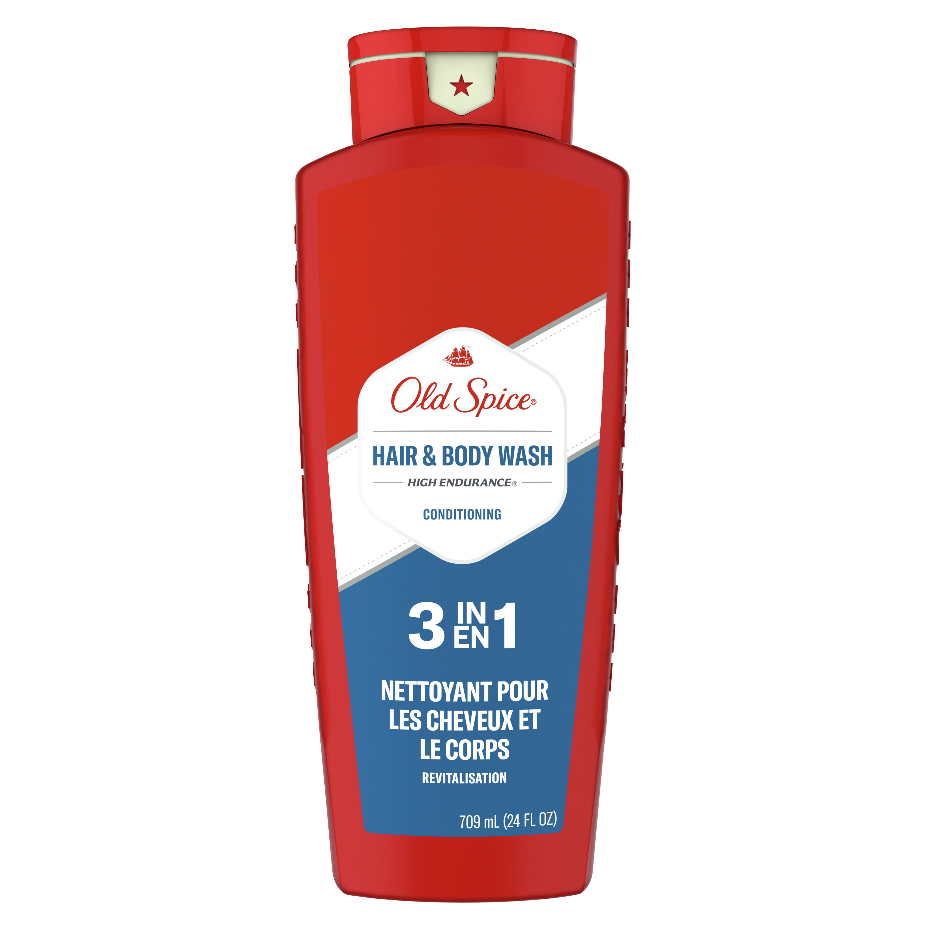 High Endurance Hair & Body Wash Conditioner for Men, 24 fl Oz
