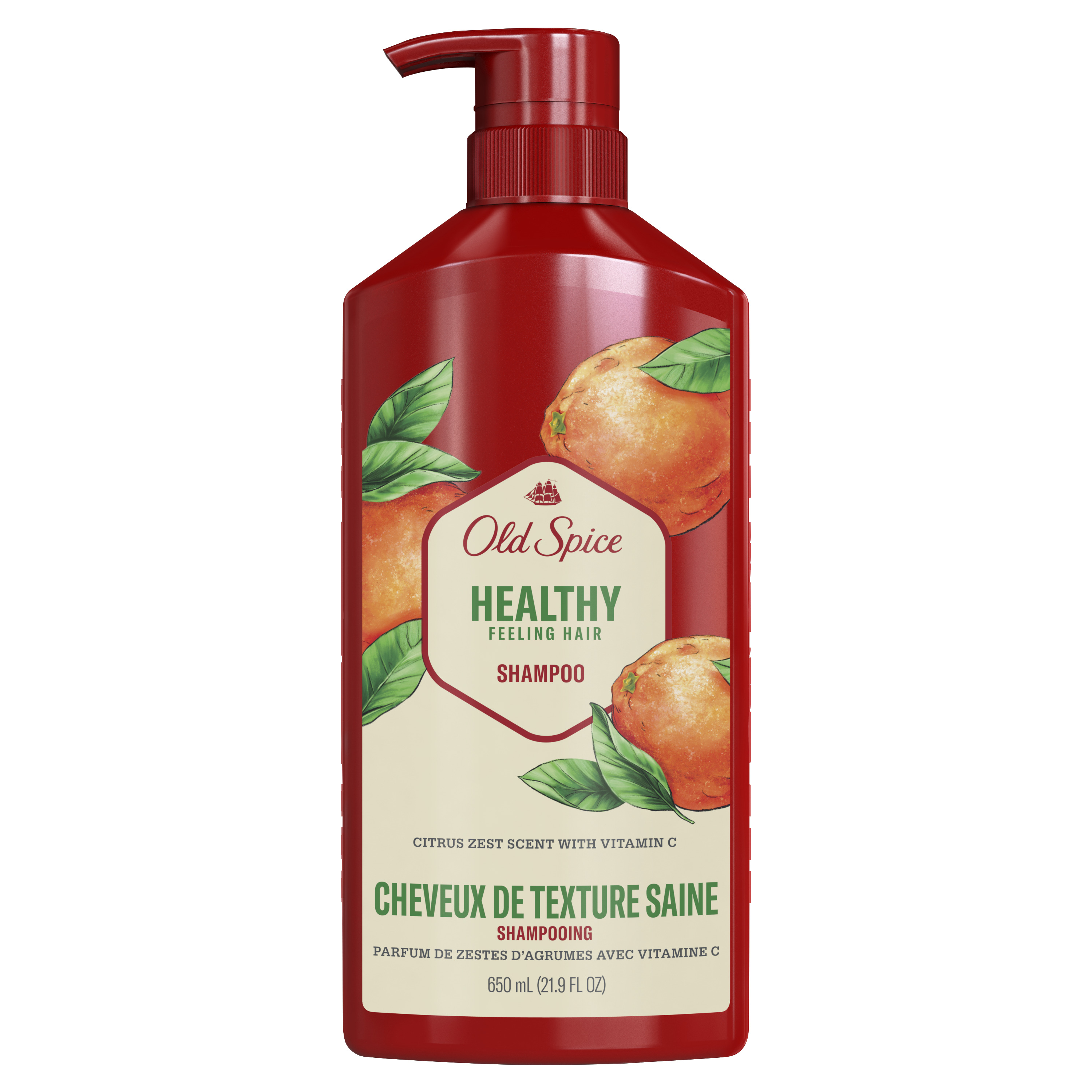 Old Spice Healthy Feeling Hair Shampoo for Men, 22 fl Oz | Old Spice