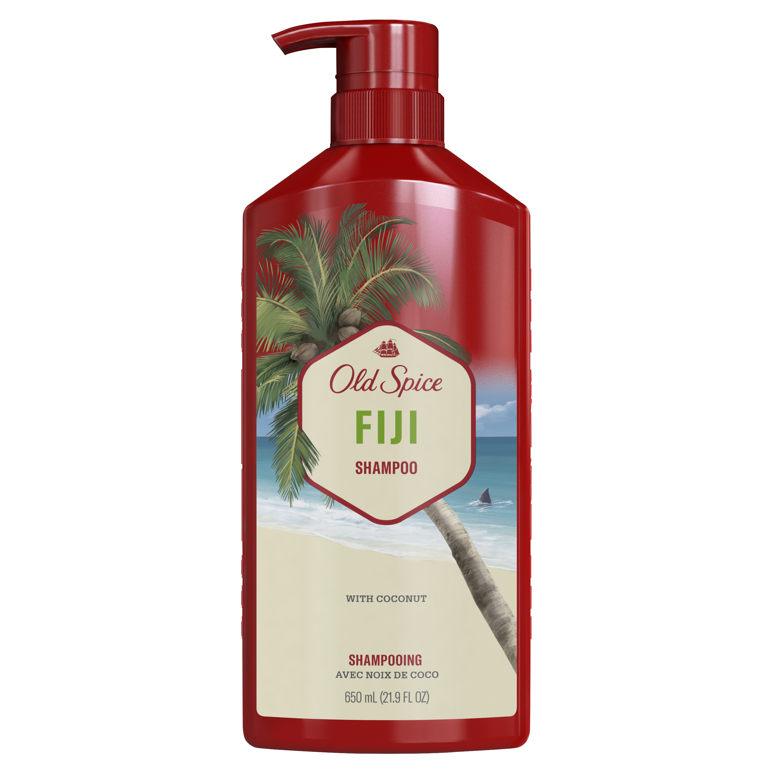 Old Spice Fiji Shampoo for Men, 22 fl Oz | Old Spice