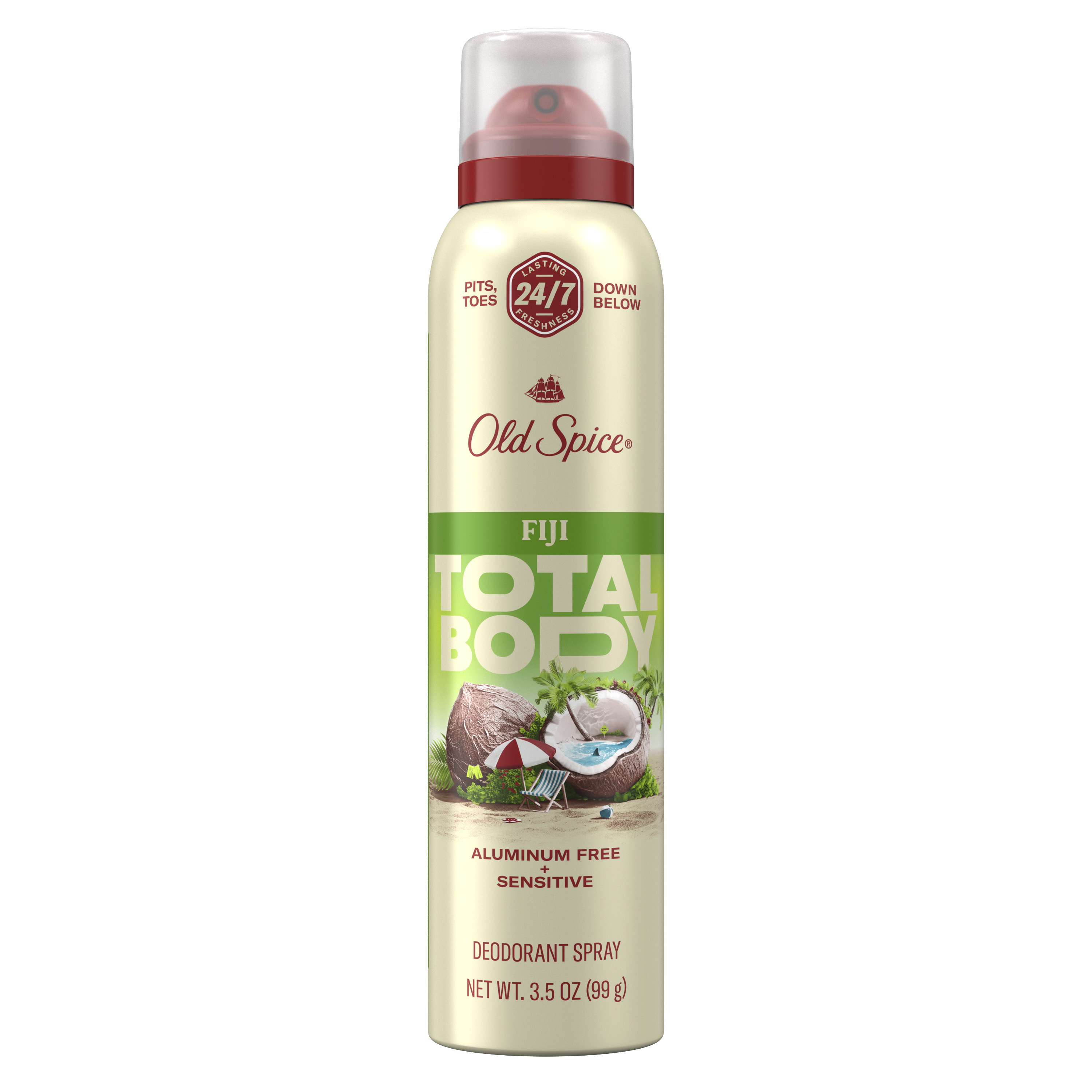 Total Body Fiji deodorant spray