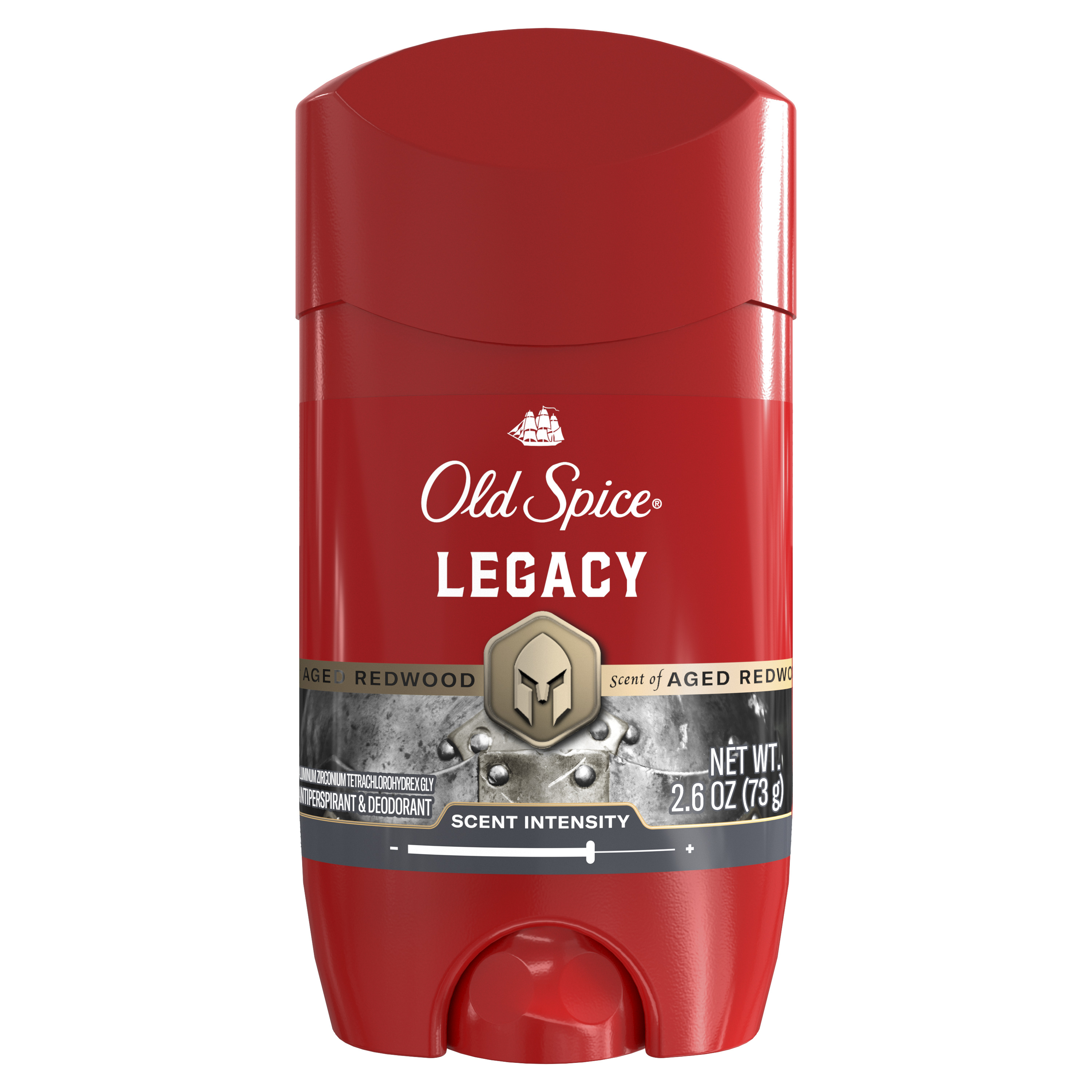 Old Spice Red Collection Invisible Solid Antiperspirant for Men, Legacy Scent
