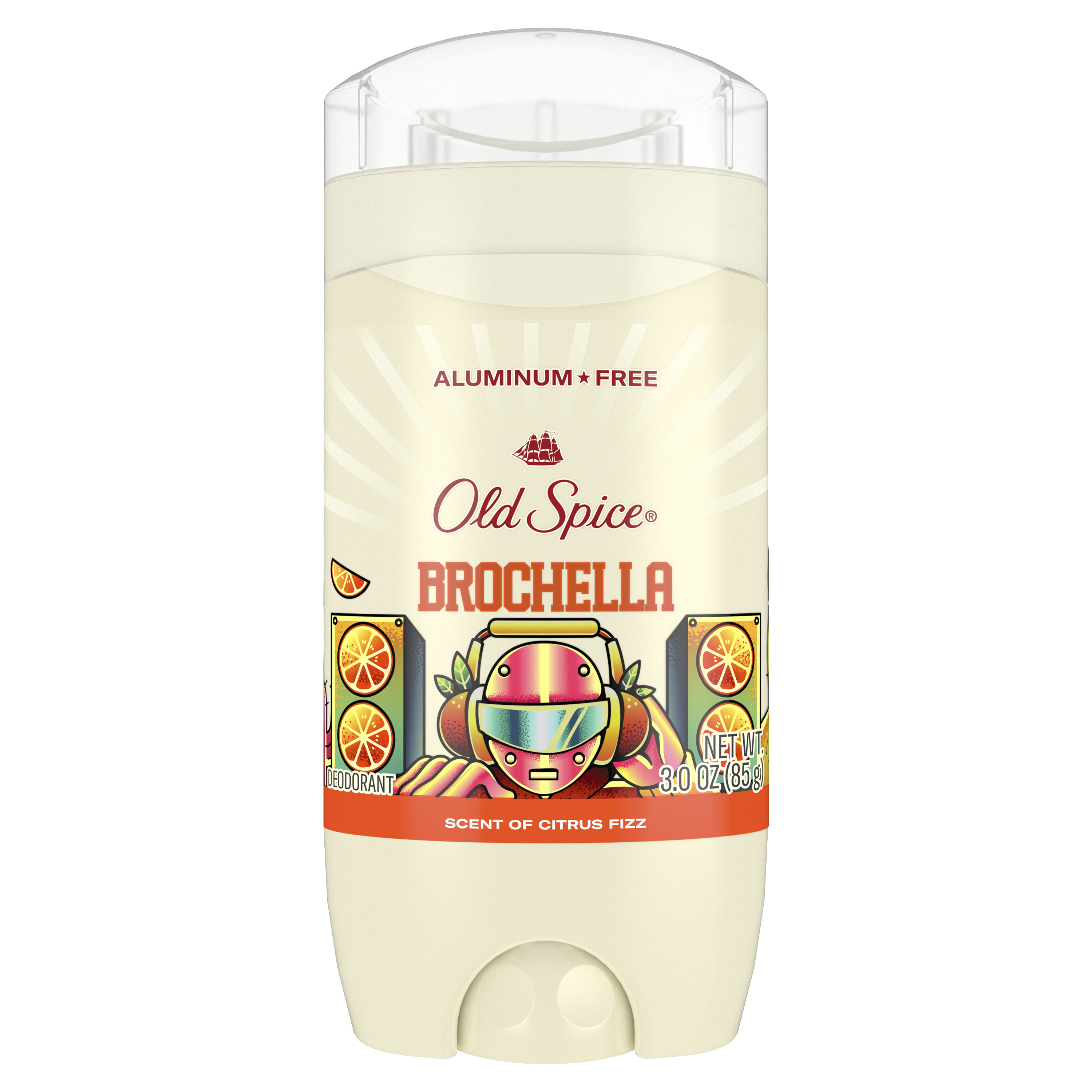 Old Spice Men's Deodorant, Brochella, Aluminum Free, 3oz