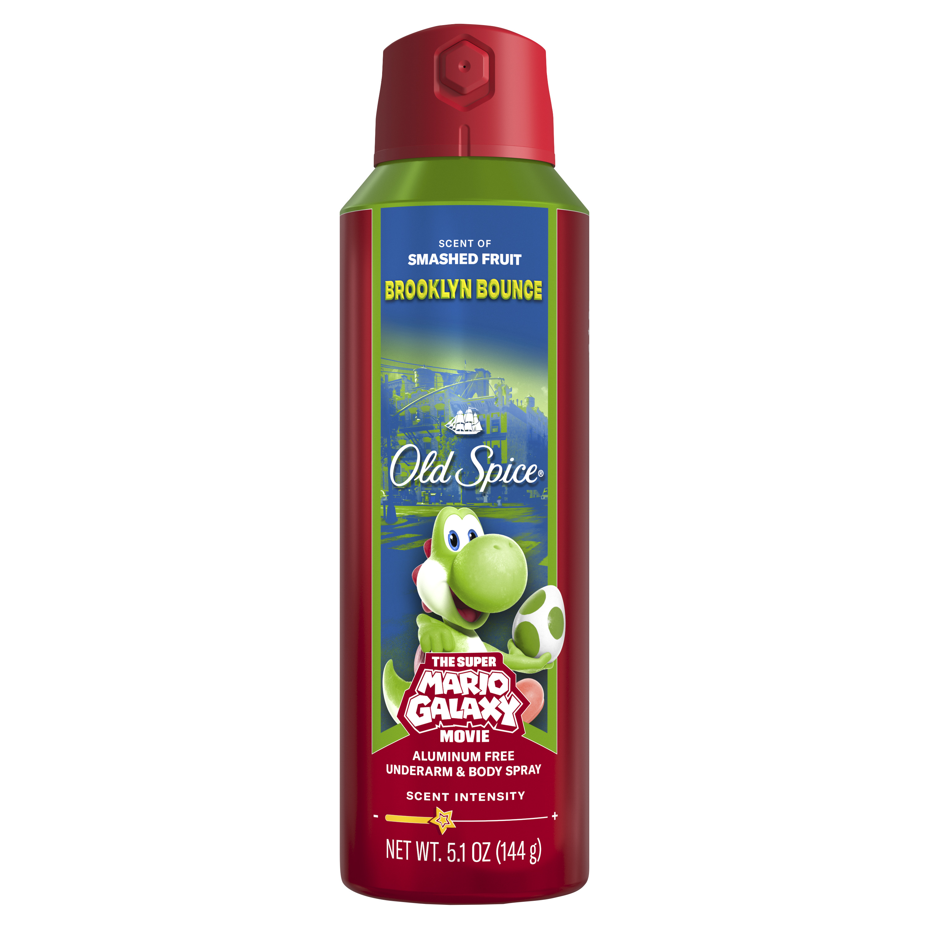 Old Spice Men's Body Spray, Brooklyn Bounce, Old Spice x The Super Mario Galaxy Movie