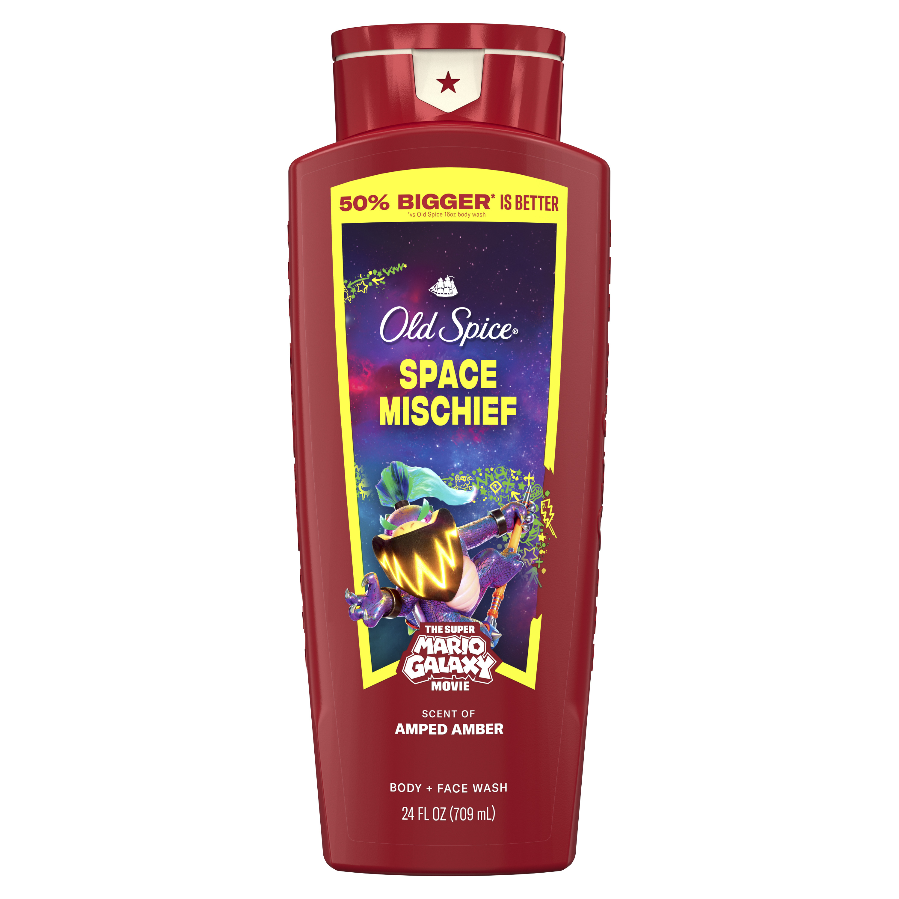 Old Spice Body Wash for Men, Space Mischief, Old Spice x The Super Mario Galaxy Movie