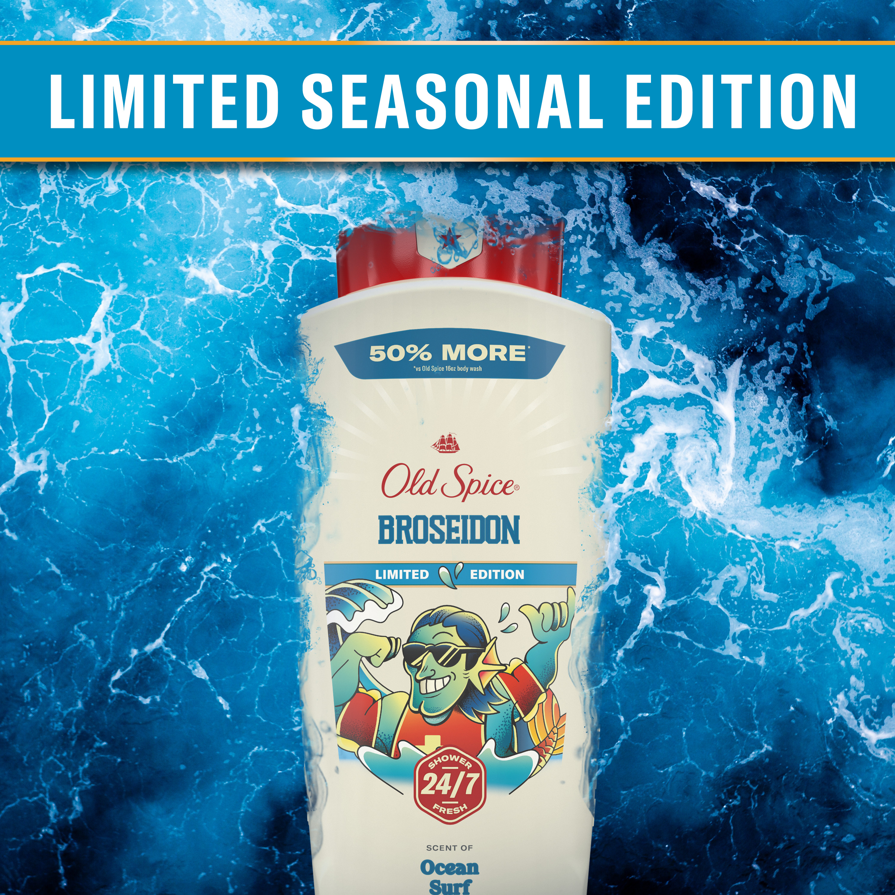 Old Spice Men's Body Wash, Broseidon