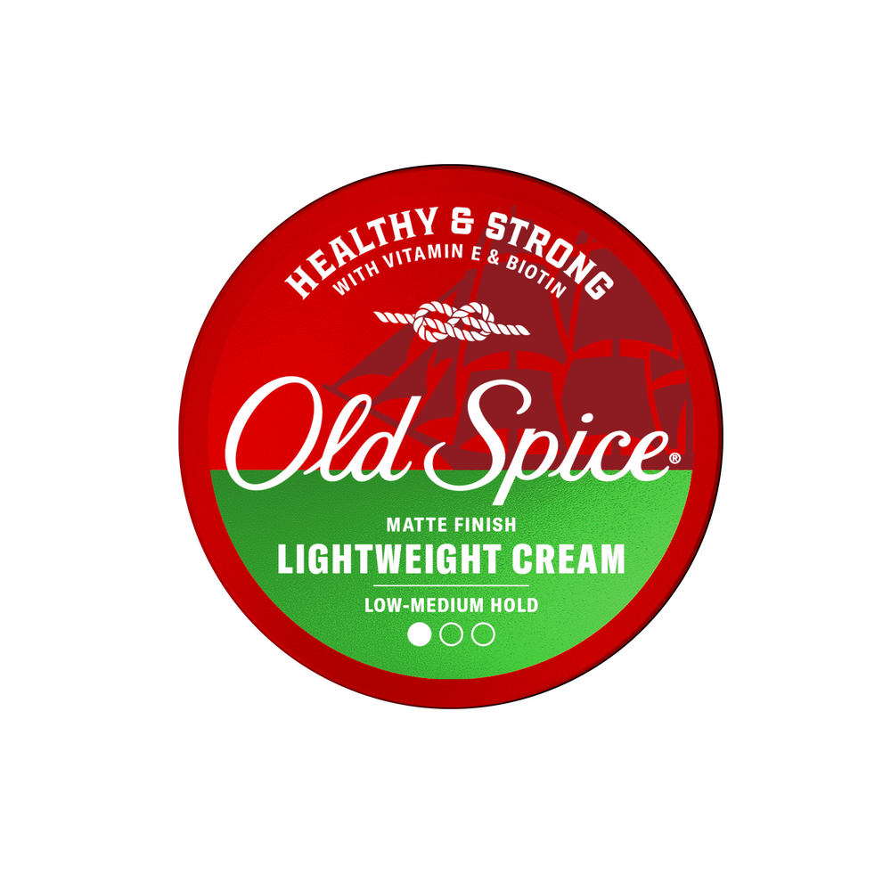 オイズクリーム Old Spice Lightweight Cream for Men, Healthy & Strong with Vitamin