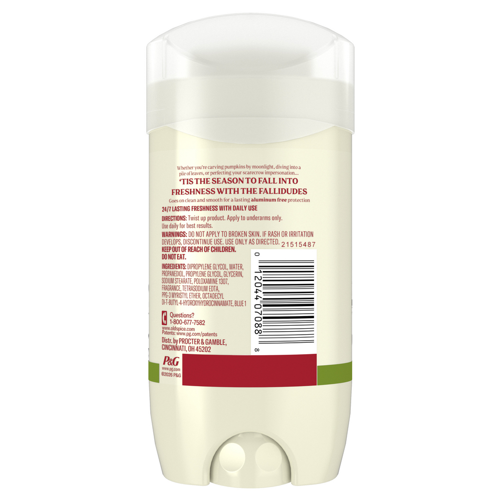 Old Spice Men's Deodorant, Frankenstud, Aluminum Free, 3oz back
