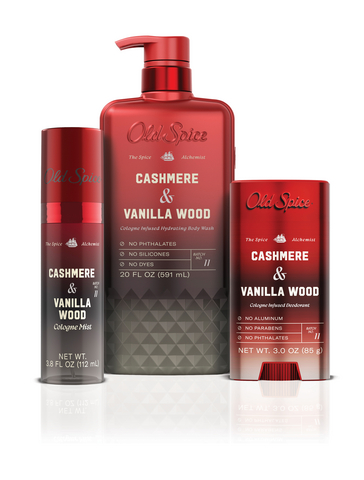 Old Spice’s Most Sophisticated Cologne-Infused Scents Arrive Nationwide: Introducing the Spice Alchemist Collection