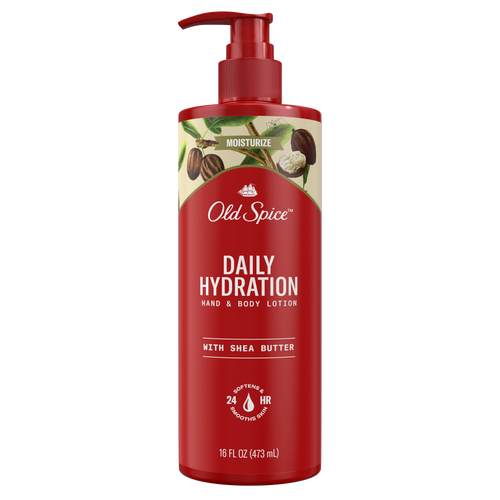 Old Spice Daily Hand & Body Lotion with Shea Butter