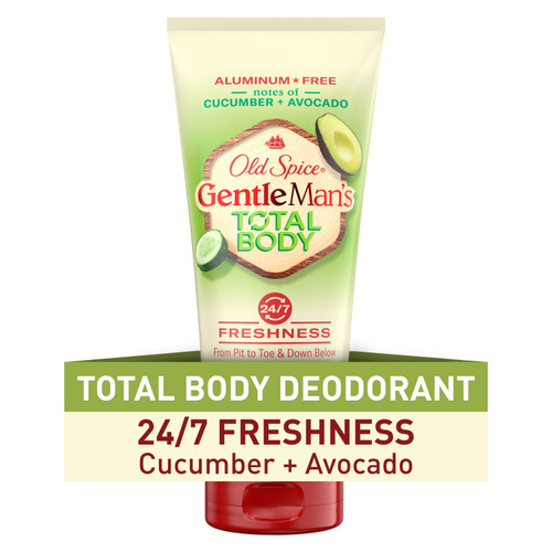 Old Spice GentleMan's Blend Total Deodorant, Cucumber +