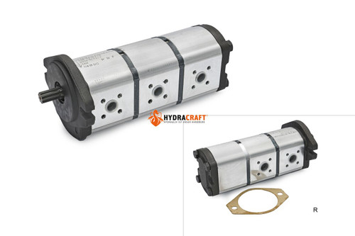 Zahnradpumpe TK&K 222TK 16+16+16 D SAE 2F 9T CB UA I II SI (78213048)