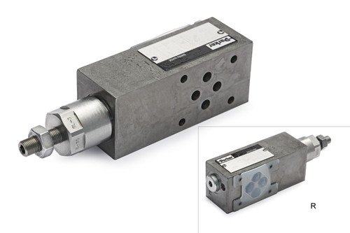 Druckreduzierventil Parker ZDRP011S0D1 vorgesteuert NG6 Zwischenplatte (78012077)